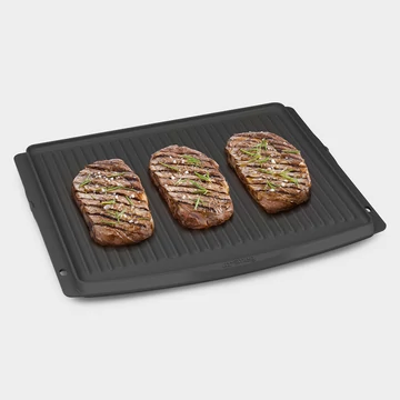 SMEG BBQ GRILLSÜTŐ LAP, 60 cm sütőhöz, kétoldalas bordázott és sima felületű, teflon bevonattal