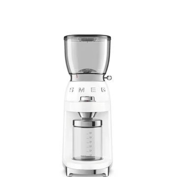 Smeg fehér kávédaráló