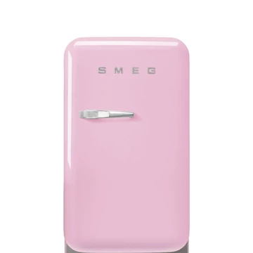 SMEG FAB5 Minibár hűtő, jobbos - 50-es évek retro design, rózsaszín