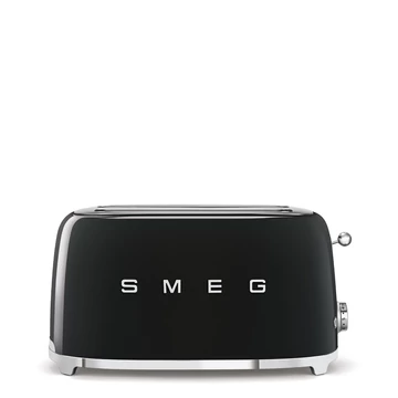 SMEG fekete 4 szeletes kenyérpirító