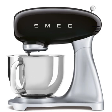 SMEG KONYHAI ROBOTGÉP, 50-es évek retro design, fekete