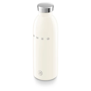 SMEG x 24Bottles CLIMA Bottle 500 ml-es termosz, bézs