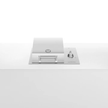 SMEG CompactGrill kültéri beépíthető elektromos grill, 60cm -  Universale design, rozsdamentes acél