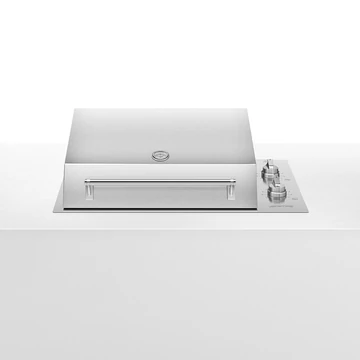 SMEG PowerGrill  kültéri beépíthető elektromos grill, 90 cm -  Universale design, rozsdamentes acél