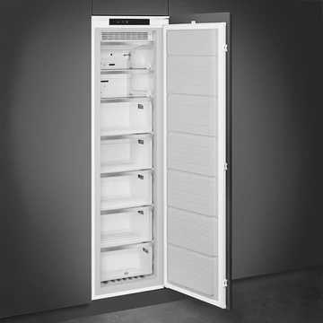 SMEG Beépíthető fagyasztó, jobbos, - Universale design, fehér