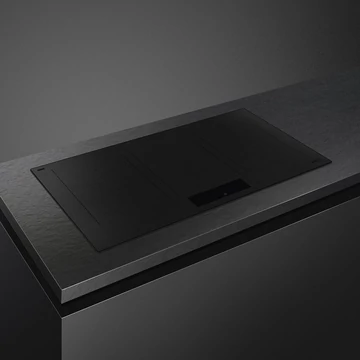 SMEG INDUKCIÓS FŐZŐLAP, Universal design, 90 cm, 6 főzőzóna, matt fekete üveg
