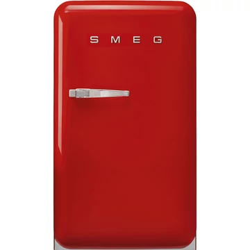 SMEG FAB10 Minibár hűtő fagyasztóval, jobbos - 50-es évek retro design, piros