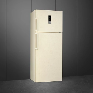 SMEG SZABADONÁLLÓ HŰTŐ ÉS FAGYASZTÓ, 70x186 cm, jobb oldali pántok, márvány hatású