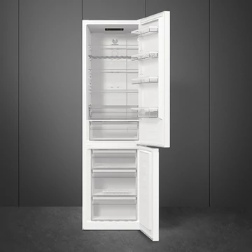 SMEG SZABADONÁLLÓ HŰTŐ ÉS FAGYASZTÓ, 60x200 cm, fehér