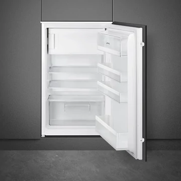 SMEG MUNKALAP ALÁ BEÉPÍTHETŐ HŰTŐ ÉS FAGYASZTÓ, 54x87,3 cm, megfordítható ajtó, fehér