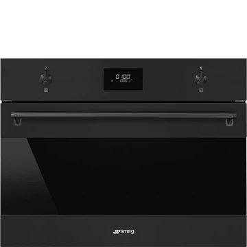 SMEG KOMPAKT MIKROHULLÁMÚ SÜTŐ, Classica design, Galileo, 45 cm, CS LCD, matt fekete