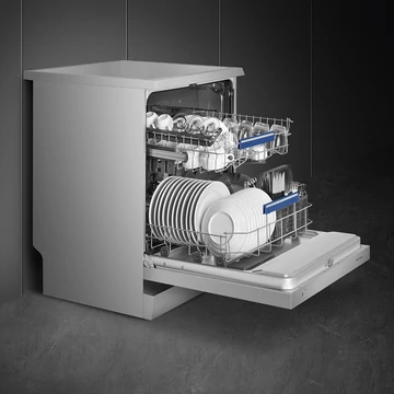 SMEG SZABADONÁLLÓ MOSOGATÓGÉP, 60 cm, 13 teríték, 8 funkció, 4 hőmérséklet, inox