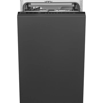 SMEG TELJESEN BEÉPÍTHETŐ MOSOGATÓGÉP, 45 cm, 10 teríték, 8 funkció, 2 hőmérséklet, 44dB