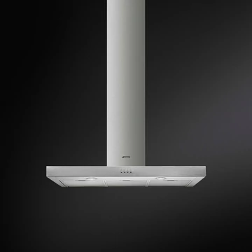 SMEG UNIVERSALE design T-shape fali páraelszívó, 90 cm, inox