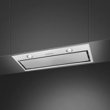 SMEG UNIVERSALE design beépíthető páraelszívó, 77 cm, inox