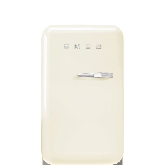 SMEG FAB5 Minibár hűtő, balos - 50-es évek retro design, bézs