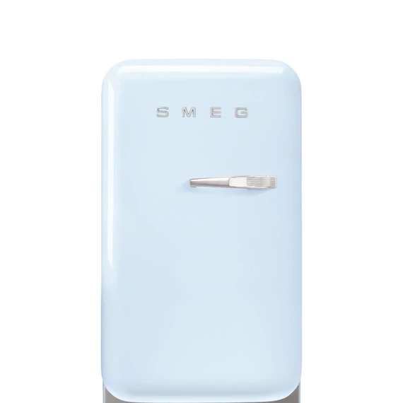 SMEG FAB5 Minibár hűtő, balos - 50-es évek retro design, világoskék