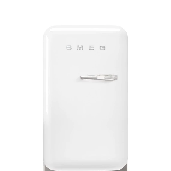SMEG FAB5 Minibár hűtő, balos - 50-es évek retro design, fehér