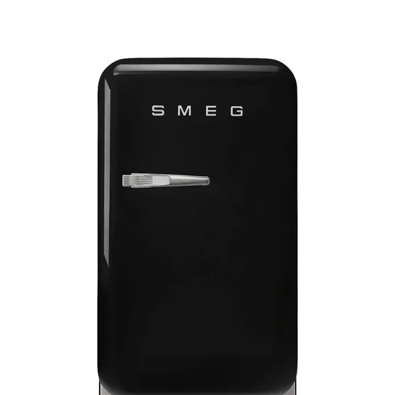 SMEG FAB5 Minibár hűtő, jobbos - 50-es évek retro design, fekete