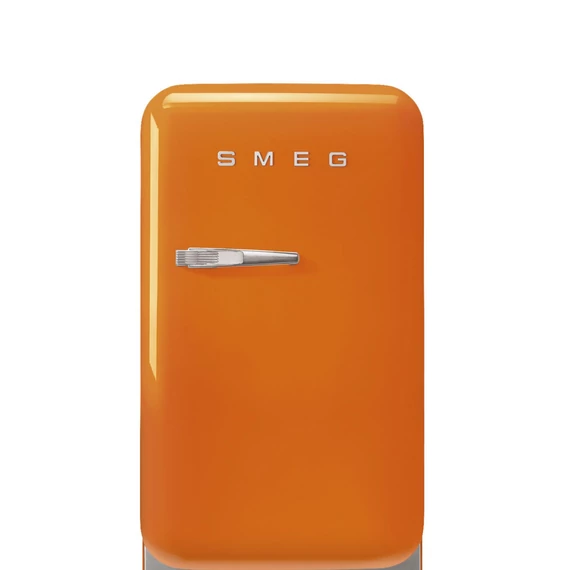 SMEG FAB5 Minibár hűtő, jobbos - 50-es évek retro design, narancssárga