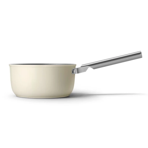 Smeg bézs 20cm-es szószos edény, oldalról