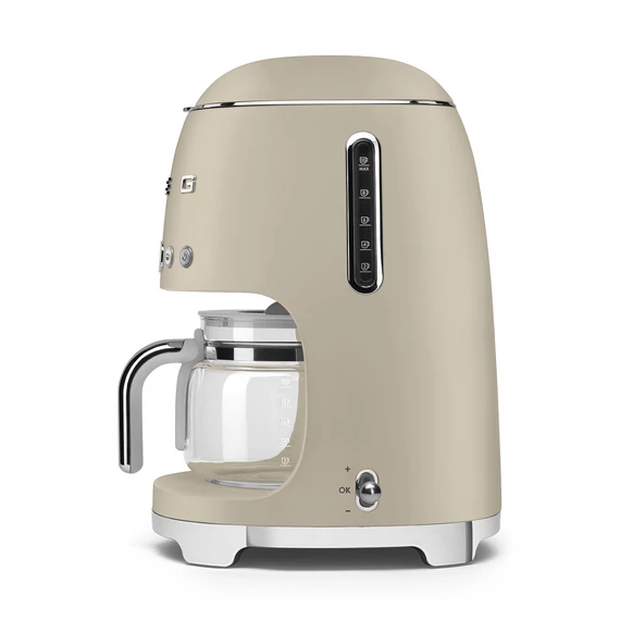 SMEG FILTERES KÁVÉFŐZŐ, 50-es évek retro design, matt moonlight