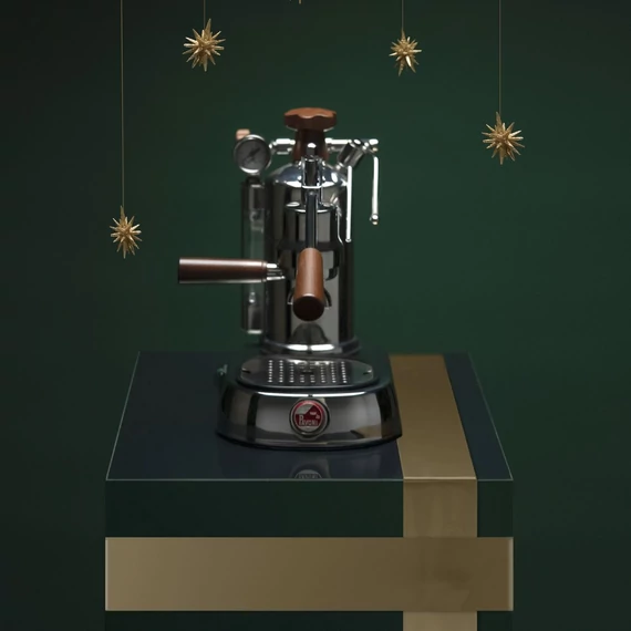 La Pavoni PROFESSIONAL LUSSO karos kávéfőző, inox