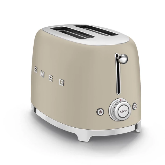 SMEG KENYÉRPIRÍTÓ, 2 szeletes, 50-es évek retro design, matt moonlight