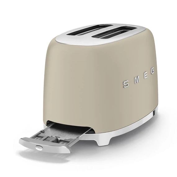 SMEG KENYÉRPIRÍTÓ, 2 szeletes, 50-es évek retro design, matt moonlight