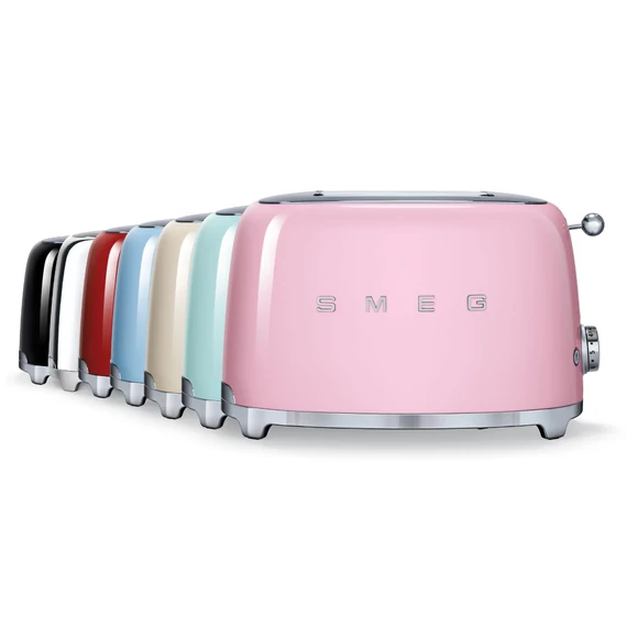 Smeg 2 szeletes kenyérpirító - színes kollekció