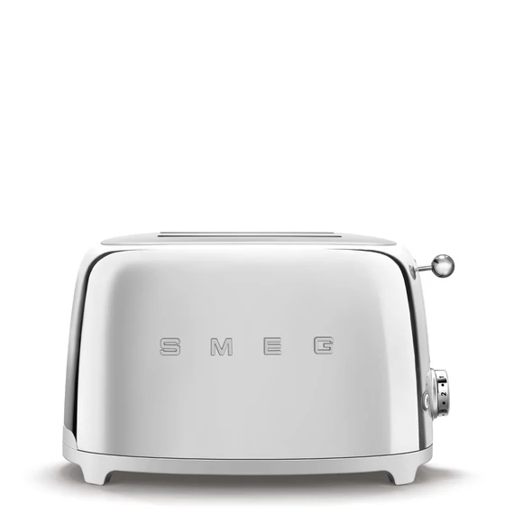 SMEG KENYÉRPIRÍTÓ, 2 szeletes, 50-es évek retro design, fényes króm