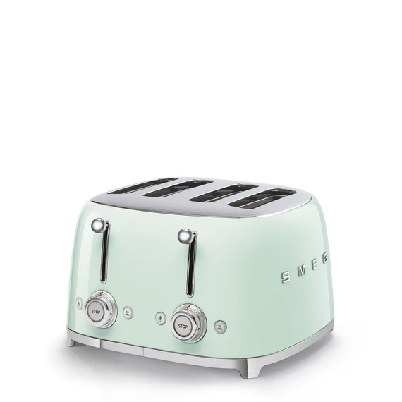 SMEG világoszöld 2x2 szeletes kenyérpirító
