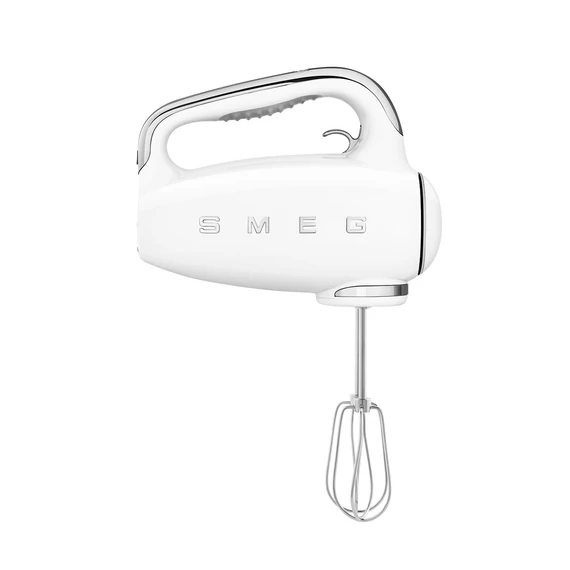Smeg fehér kézi mixer, oldalról