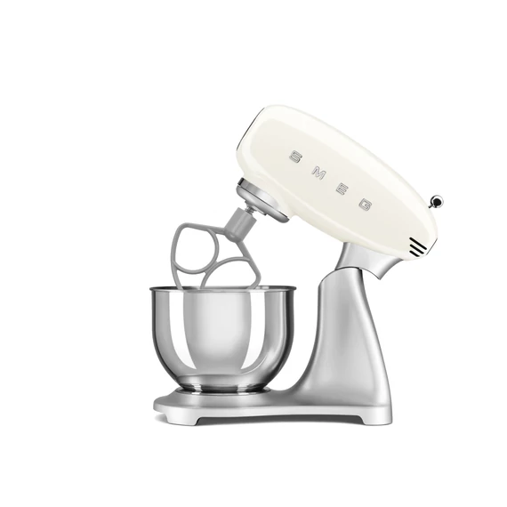 SMEG KONYHAI ROBOTGÉP, 50-es évek retro design, bézs, lapos keverőkarral