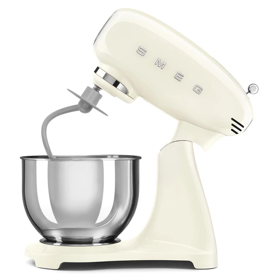 SMEG KONYHAI ROBOTGÉP, 50-es évek retro design, bézs, tésztadagasztó karral