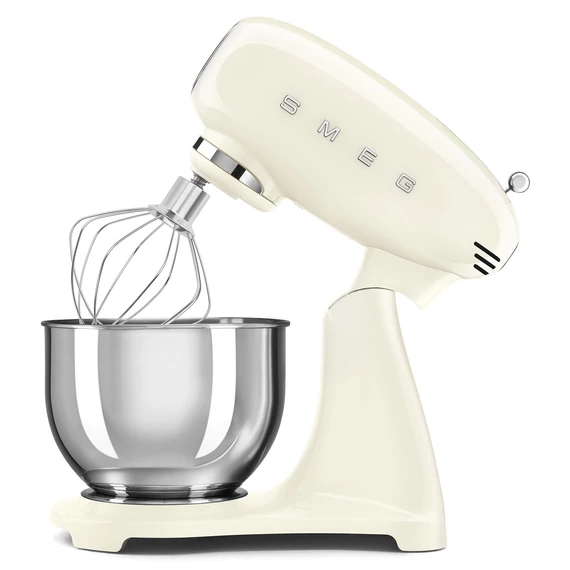 SMEG KONYHAI ROBOTGÉP, 50-es évek retro design, bézs, dróthabverővel