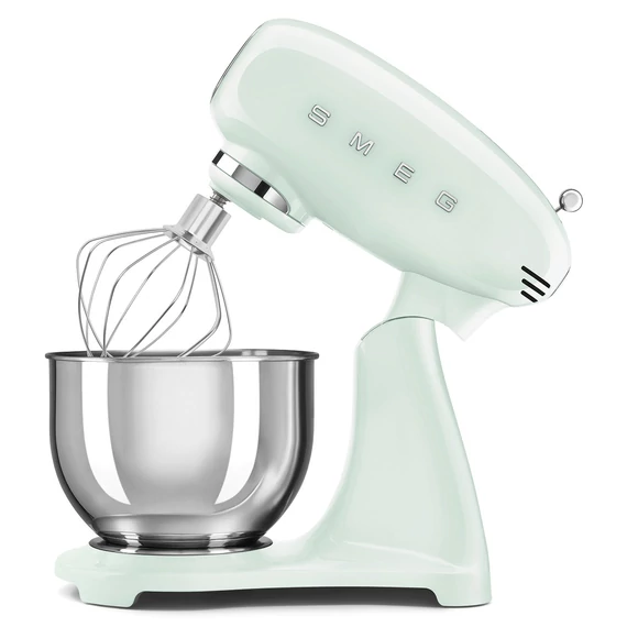 SMEG KONYHAI ROBOTGÉP, 50-es évek retro design, világoszöld, dróthabverővel