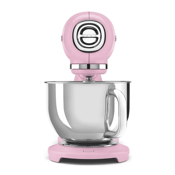 SMEG KONYHAI ROBOTGÉP, 50-es évek retro design, rózsaszín, szemből