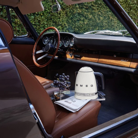 Porsche x SMEG VÍZFORRALÓ, Carrara White, Porsche-ban