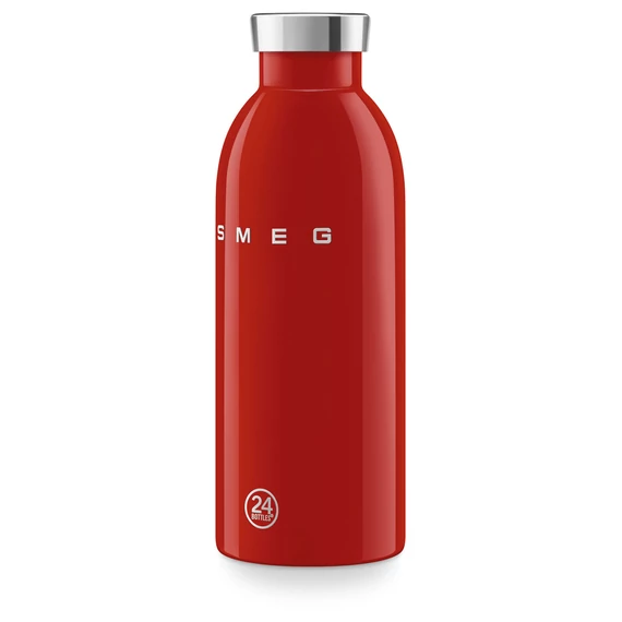 SMEG x 24Bottles CLIMA Bottle 500 ml-es termosz, piros