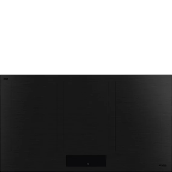 SMEG INDUKCIÓS FŐZŐLAP, Universal design, 90 cm, 6 főzőzóna, matt fekete üveg