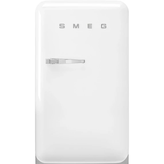 SMEG FAB10 Minibár hűtő fagyasztóval, jobbos - 50-es évek retro design, fehér