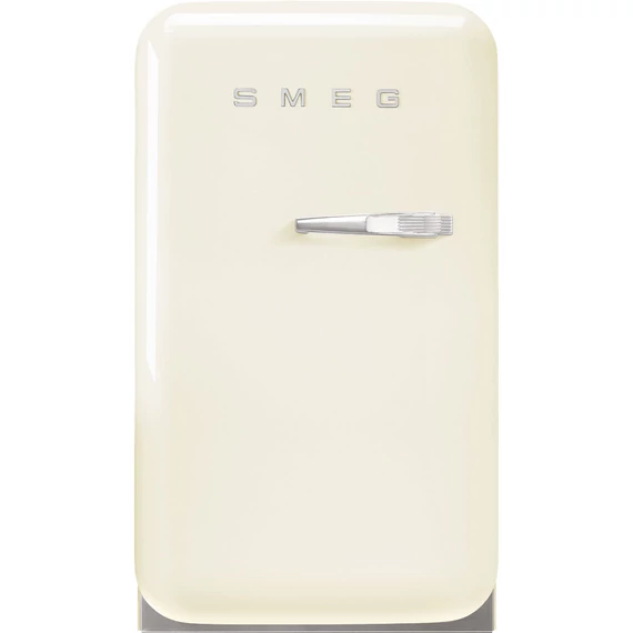 SMEG FAB5 Minibár hűtő, balos - 50-es évek retro design, bézs