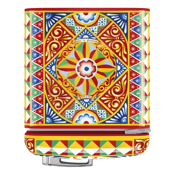 SMEG FAB5 Minibár hűtő, jobbos - 50-es évek retro design, D&G Divina Cucina kollekció