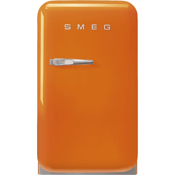SMEG FAB5 Minibár hűtő, jobbos - 50-es évek retro design, narancssárga