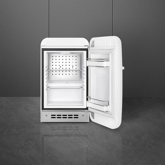 SMEG FAB5 Minibár hűtő, jobbos - 50-es évek retro design, fehér