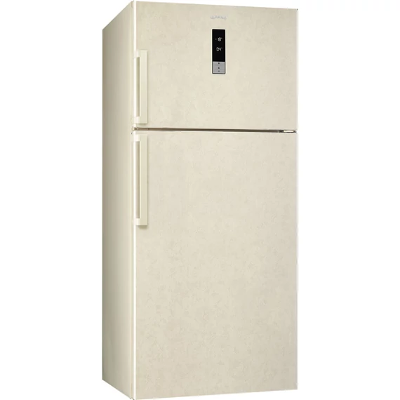 SMEG SZABADONÁLLÓ HŰTŐ ÉS FAGYASZTÓ, 84x186 cm, megfordítható ajtó, bézs