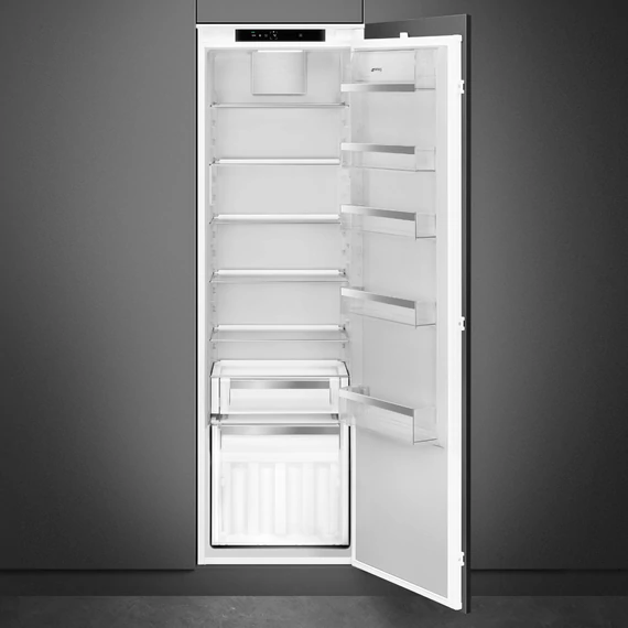 SMEG BEÉPÍTHETŐ HŰTŐ, 178,3 cm, jobb oldali pántok, fehér
