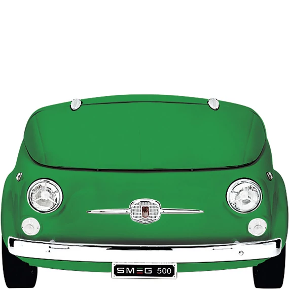 SMEG Fiat500 Minibár hűtő - 50-es évek retro design, zöld