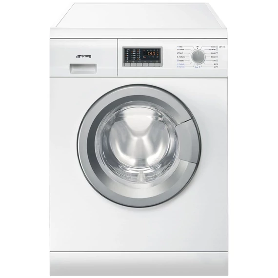 SMEG SZABADONÁLLÓ MOSÓGÉP ÉS SZÁRÍTÓ, 60 cm, elöltöltős, 15 program, 1400 rpm, LED kijelző, mosás 7 kg, szárítás 4 kg